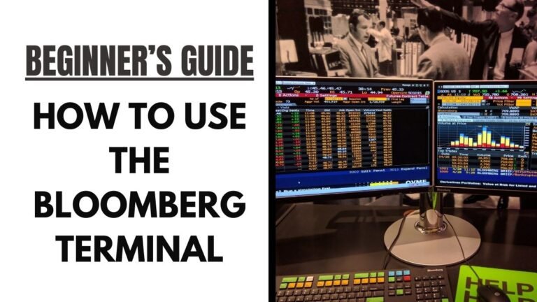 Beginner’s Guide: How to Use the Bloomberg Terminal